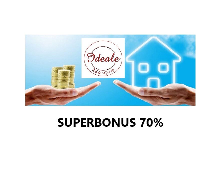 IL SUPERBONUS EDILE DAL 110% AL 70% NEL 2024